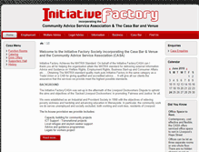 Tablet Screenshot of initiativefactory.org